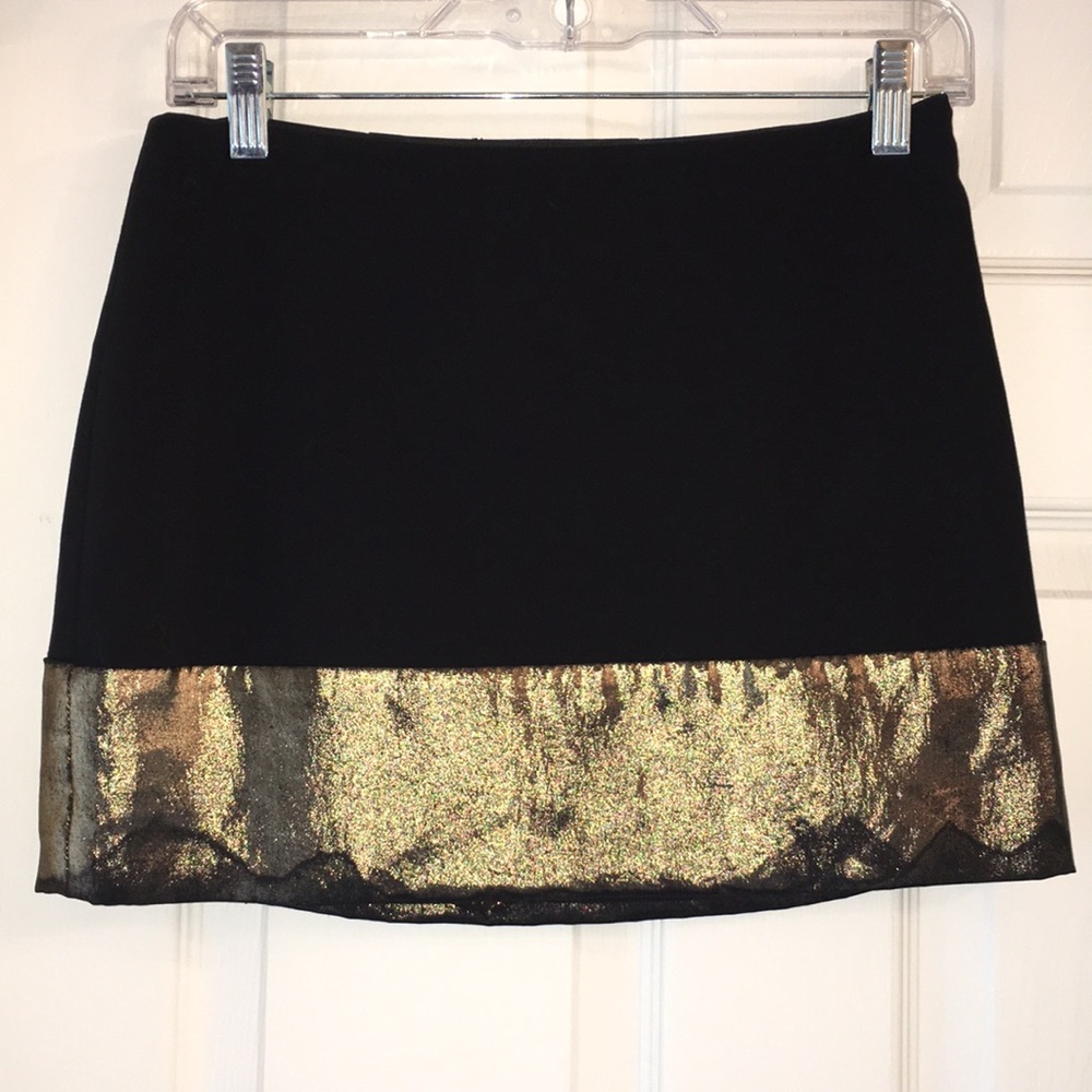 Express black mini skirt - size 0